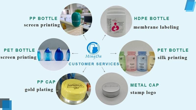 Tamper Evident Cap Eco Friendly PCR Pet Amber Food Plastic Bottle