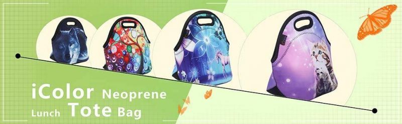 Insulated Handbag Neoprene Lunch Bag Tote
