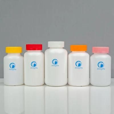 DHA Gummies Plastic Packaging Food Grade HDPE Round Bottle