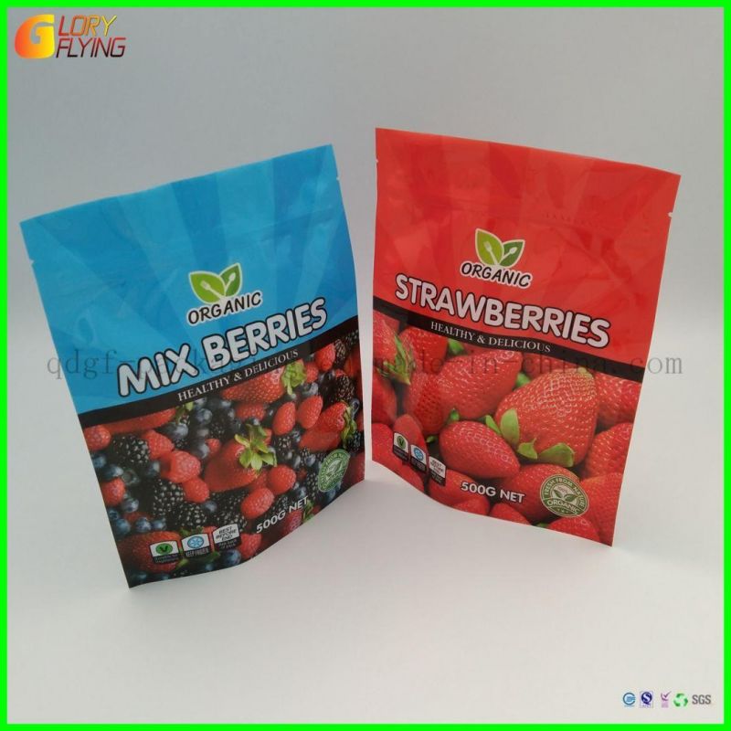 Manufacturer of Kraft Paper/Paper Plastic Bags/Dry Food Packaging with Transparent Windows and Zipper Plastic Bags