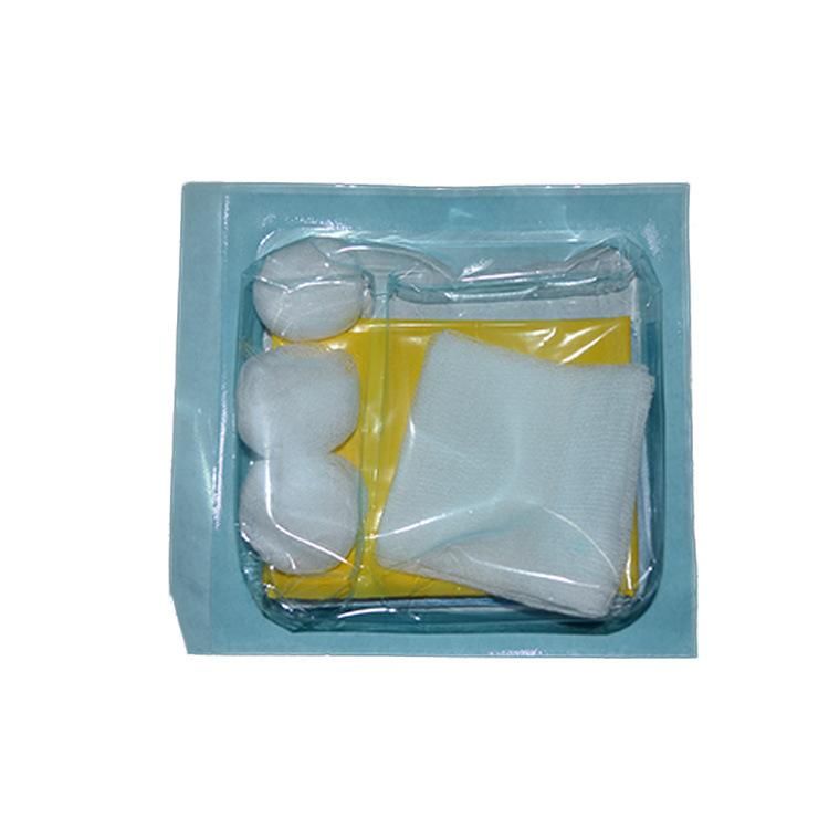 Pet/PVC/PP Customized Blister Tray Dressing Set Tray
