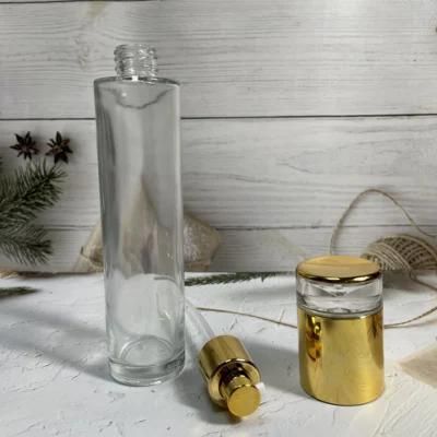 Luxury Glass Spray Bottle Skin Care Cosmetic Lotion Pump Bottle