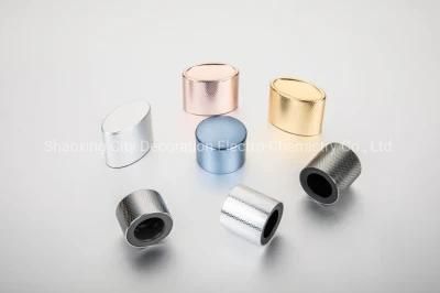 Perfume Bottle Metal Cap with Gridlines