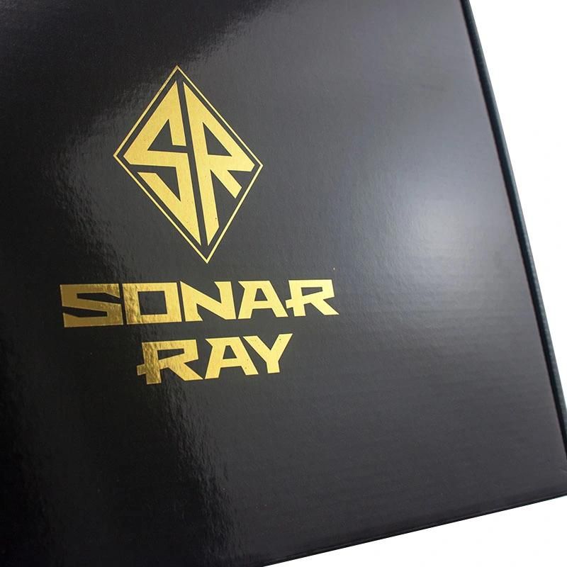 Custom High Quality Black Flip Flap Corrugated Paperboard Packaging Gift Box Mailer Shipping Box