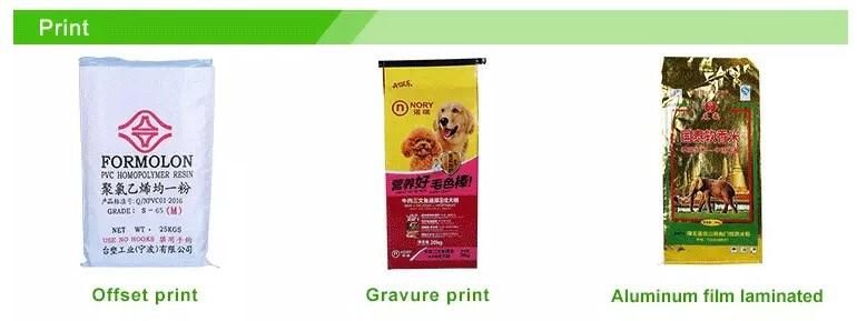 PP Woven Bag Recycled Plastic Woven Bag Waterproof Laminated Woven Sack PP Bags for Packaging