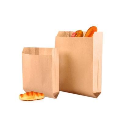 Food Packaging PE Coated Paper Bags for Hamburger Sandwich Bag
