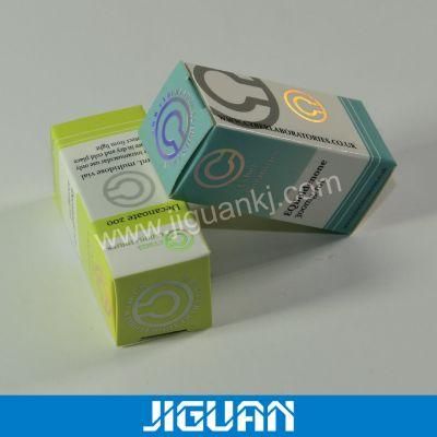 Card Printing Custom Bottle Packaging Vial Box