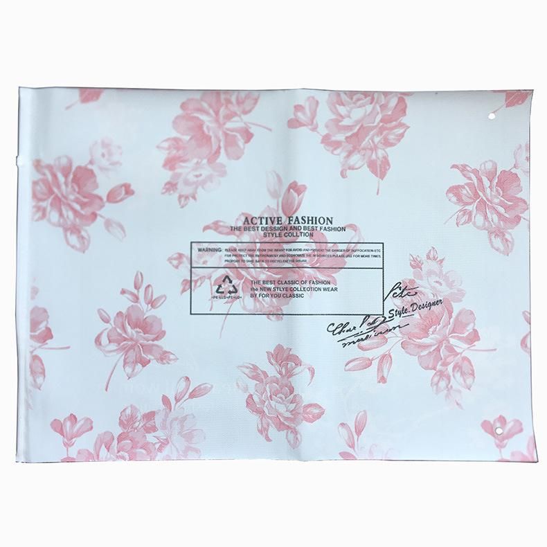 Custom Logo Plastic Packaging Zipper Bag Poly Bag for Clothing Manufacturer