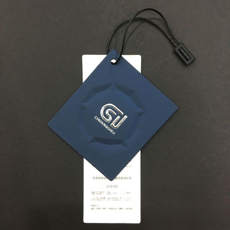 Custom High Quality Printed Label for Garment Hangtag Hanging Lbael