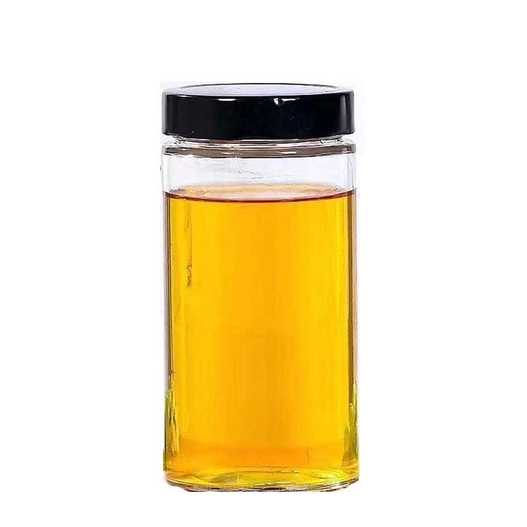 280ml 9oz Round Straight Side Food Container Jam Honey Glass Jar with Deep Lid