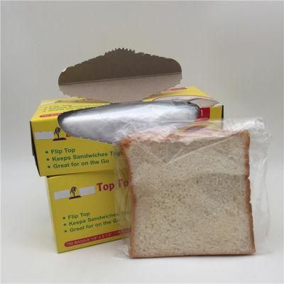 Poly Freezer BPA Free Easy Open PE Food Frozen Storage Plastic Flid Top Sandwich Bag