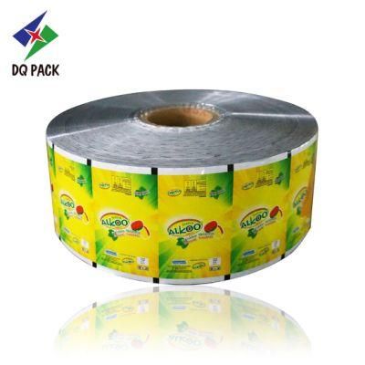 Dq Pack China Flexible Packaging Film Cookies Snack Tea Packaging Roll Stock