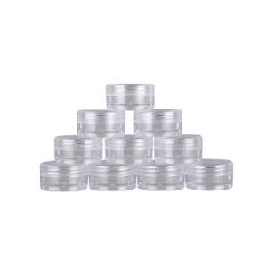 3G Round PS Packaging Box Glitter Bottle in Stock