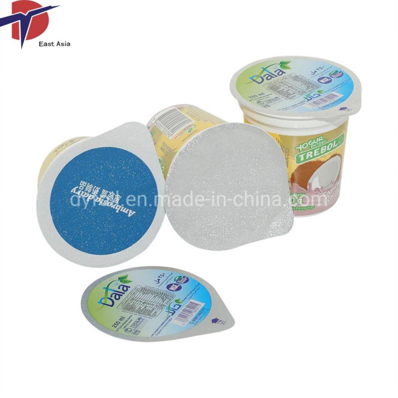 Printed Aluminum Foil Die Cut Lids for Water Cups