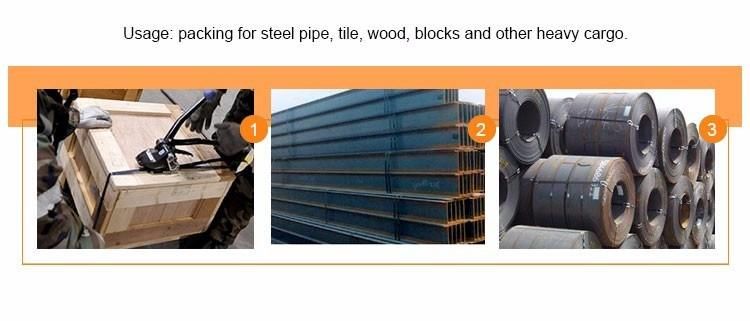 High Strength Steel Strapping Pallet Strapping Belt for Hollow Brick