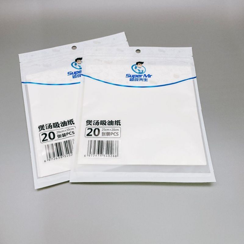 Oil-Absorbent Grease Insulation Paper Barbecue Fried Snacks Pizza Tray Grease Proof Paper