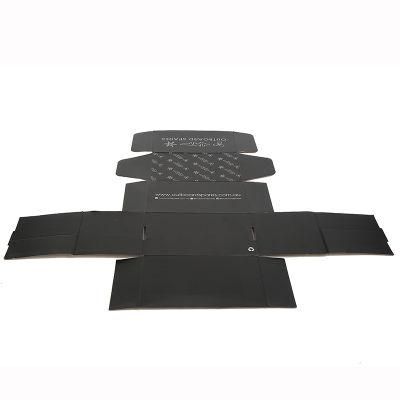 Custom Logo Printed Flat Pack Folding Corrugated Die Cut Mailing Box