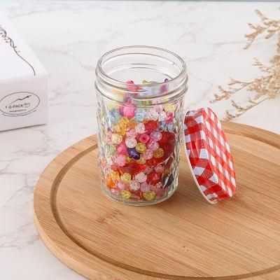 240ml Glass Jar Supplier Wholesale Wide Mouth Mason Jar