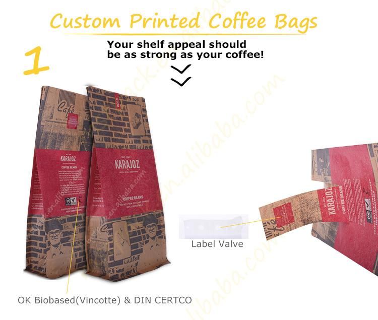 Custom Logo Print Biodegradable Dog Food Packaging Bag Food Bags
