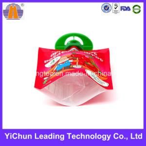 Customized Recyclable Printing Stand up Spout Juice Packaging Pouch