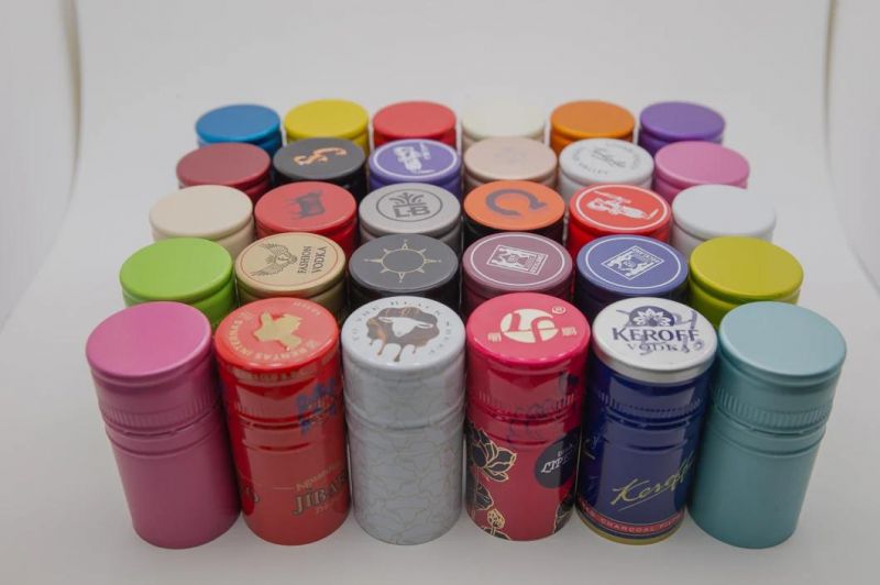 30*44 mm Roll on Pilfer Proof Spirits Aluminum Plastic Cap