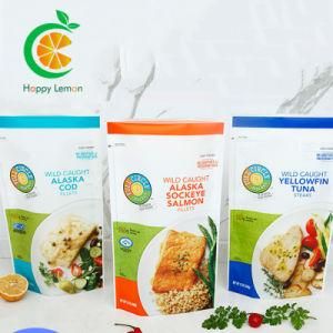 Customized Recyclable Vacuum Compound Plastic Packaging Bags Used for Stand up Pouch