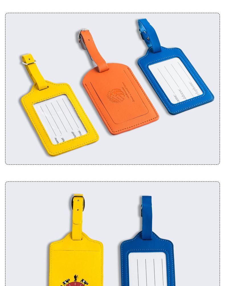 Xieyuan Factory Custom Logo Travel Sublimation Printed PU Metal Golf Bag Tag 3D Rubber Plastic Silicone Soft PVC Baggage ID Name Leather Luggage Tag