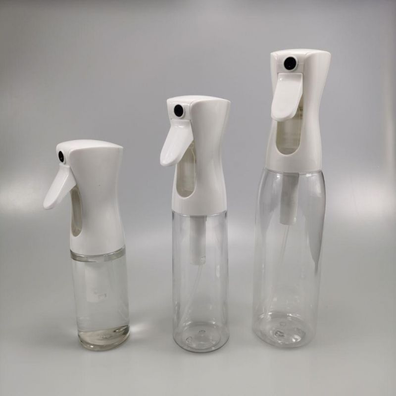 200ml 300ml 500ml Fine Trigger Water Mist Spray Bottle Reusable Continuous Colorful Hair Salon Hairdresser Bottle for Barber