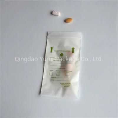 Factory Direct Supply Clear Plastic Sealed Custom Small Pharmacy Medicine Bag