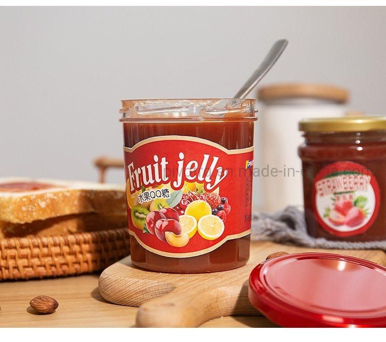 200ml Wide Mouth Plastic Food Grade Honey Pickle Thickening Caviar Jam Honey Bottle