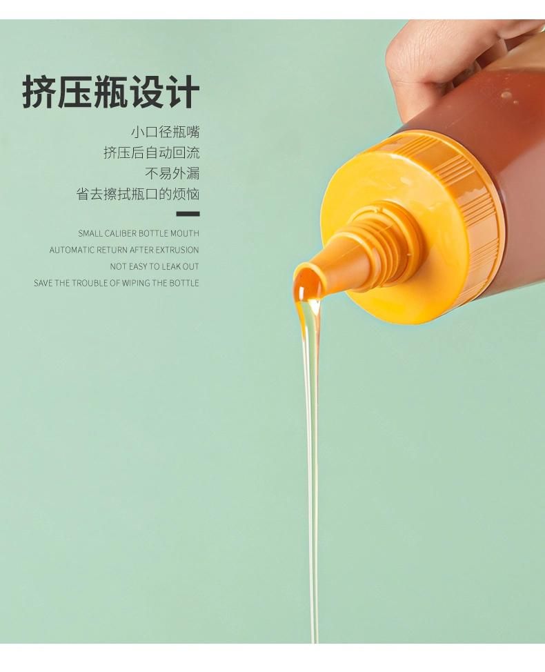 250g 500g 1000g Plastic Honey Syrup Ketchup Jam Hot Fill Beverage Squeeze Bottle