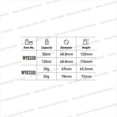 Wholesale Frosted Acrylic Lotion Pump Bottles with Gold Shoulder 50ml 120ml
