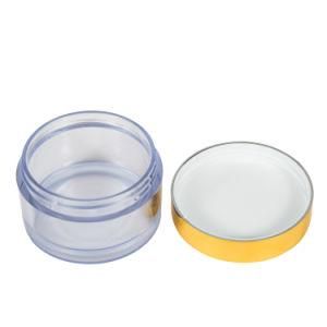 Clear Pet Plastic Cosmetic Container Cream Jar Plastic Cream Jar