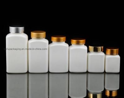 Plastic HDPE Capsule Tablet Plastic Health Bottle with Plastic Cap