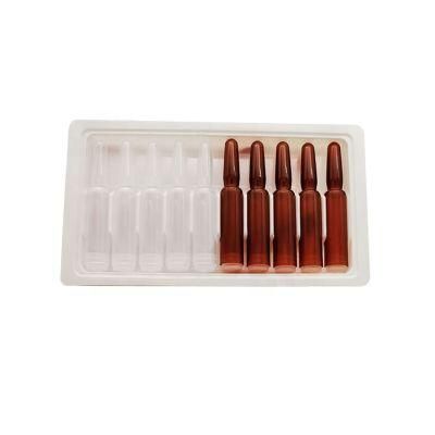 Custom Disposable 2ml 3ml 10ml Plastic Glass Vial Tray