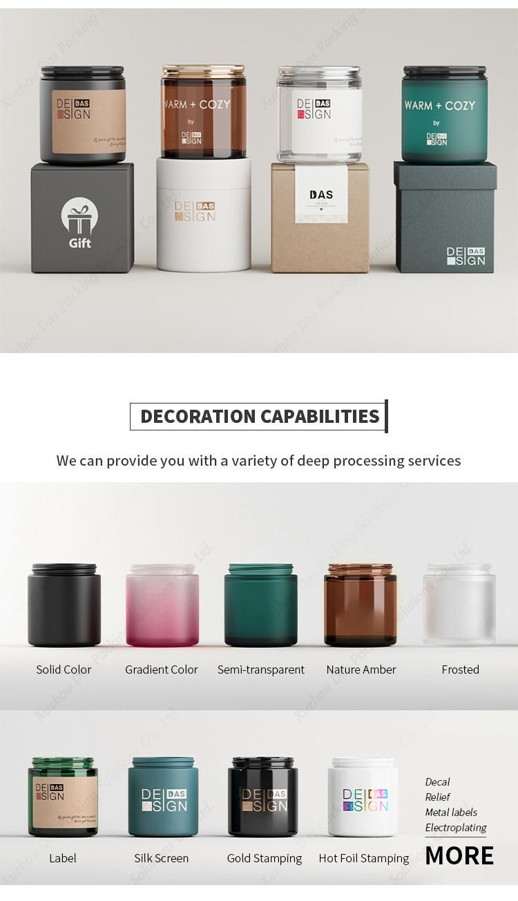 Supplier 5g 15g 30g 50g 100g Empty Luxurious Face Eye Cream Cosmetic Frosted Glass Jar Container