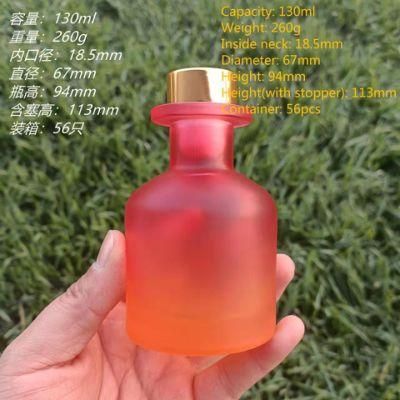 Fragrance Empty Bottles Purifying Air Aroma Diffuser Set Essential Oil Bottles with Stopper for Room Office