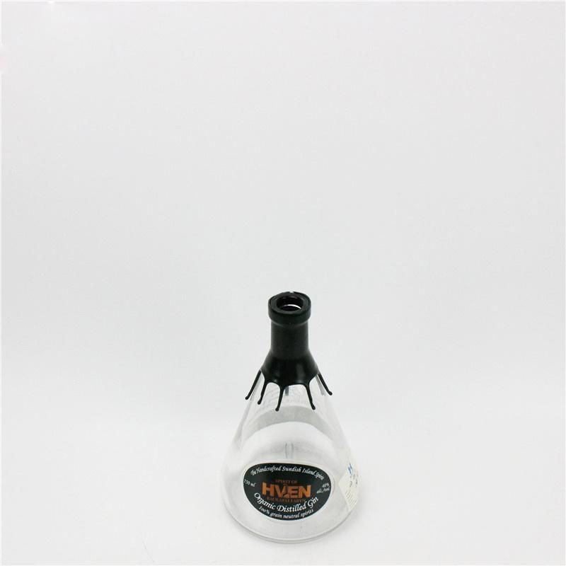 Super Flint 750ml Glass Liquor Bottles Glass Spirits Bottle with Lid Wholesale