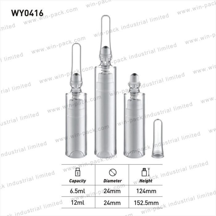 Winpack Best Sell Plastic Cosmetic 6.5ml 12ml Injection Eye Cream Bottle with Roll on Top