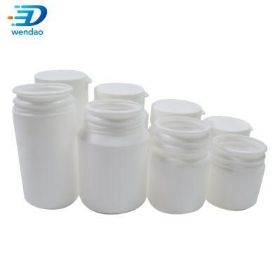 60ml 80ml 100ml 120ml HDPE Medicine Bottle Tablet Sample Bottle Capsule Cans White Food-Grade Health Product Bottles
