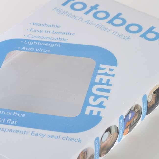 Custom Packaging PVC Box with Hook