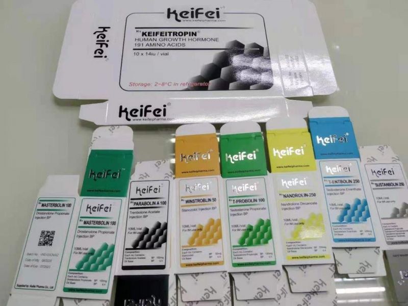 Factory High Quality Human Growth H Ormone Kit 2/3/10ml Vials Package Paper Card Box