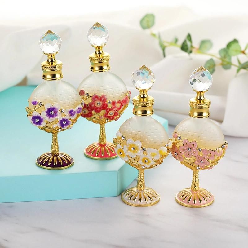 Empty Glass Perfume Spray Bottle