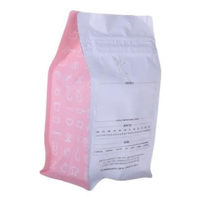 Professional Manufacturer Zipper Top Coffee Bag Pouch Kraft Packing Eco Standard Biodegradable