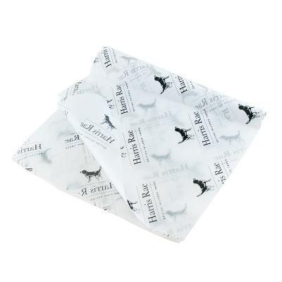 Professional Custom Print 50*70cm 20*30inches White Wrapping Tissue Paper for Clothing