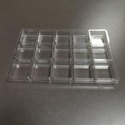 Thermoformed Plastic Sweet Candy Cavity Blister Tray for Chocolate