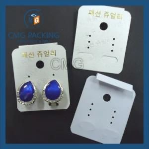 Earring Display Card with Back Bend