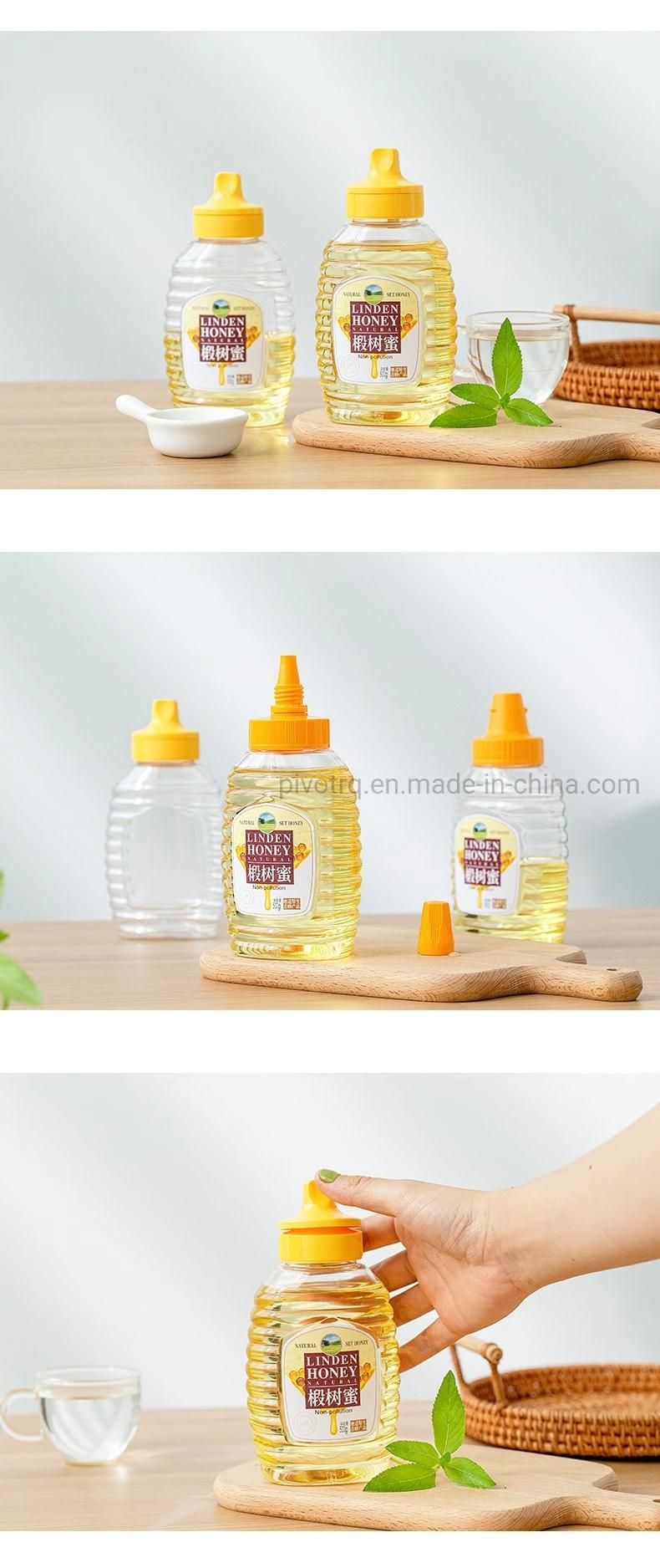 500g 357ml Pet Honey Bottle Plastic for Packing Honey Jams Syrups