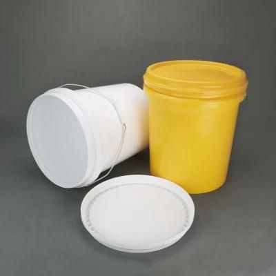 Round Plastic Container with Lid