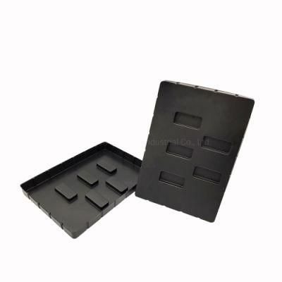Small Black PS Plastic Chocolate Cavity Tray